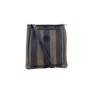 Fendi Vintage Cloth Handbag Pequin